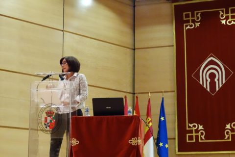 Madrina de la promoción de ingenieros industriales de la ETSII de Ciudad Real, año 2017